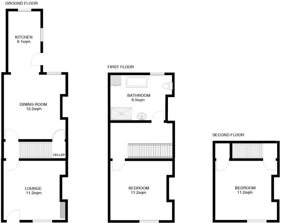 Birrell Road, Radford, Nottingham, NG7 floorplan