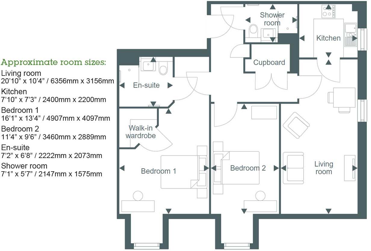 126 Westhall Road, Warlingham, Surrey, CR6 9HF floorplan