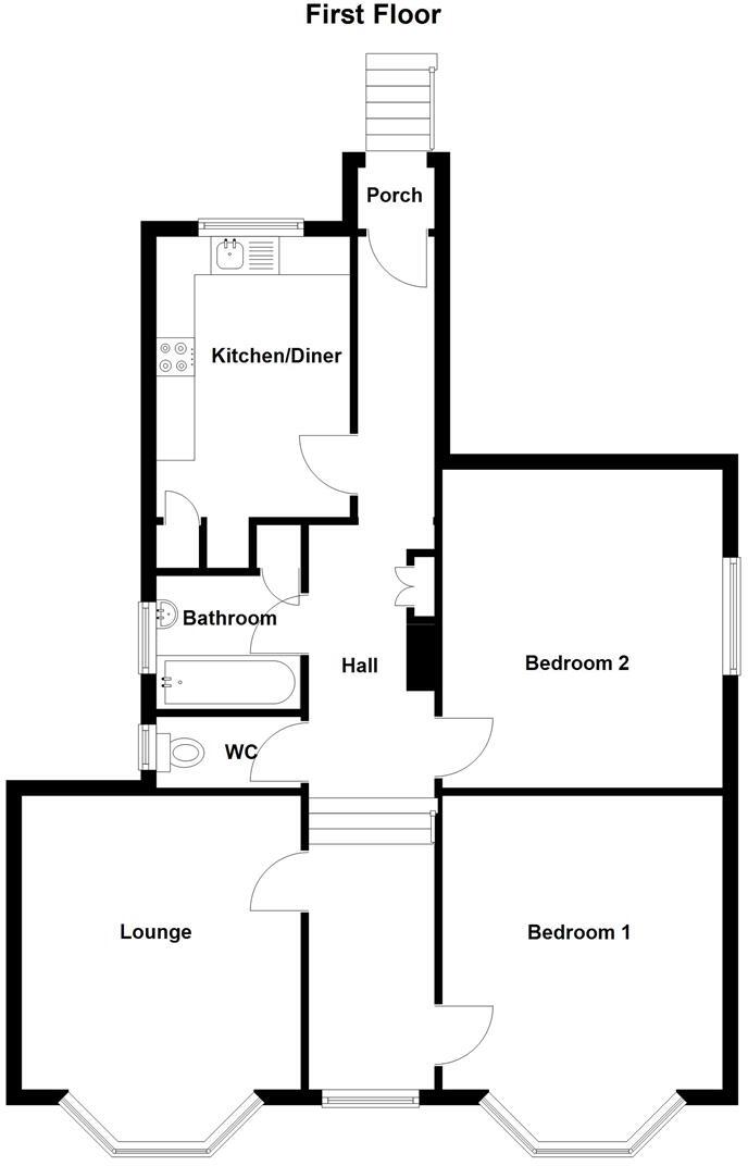 St. Johns Road, Shanklin floorplan