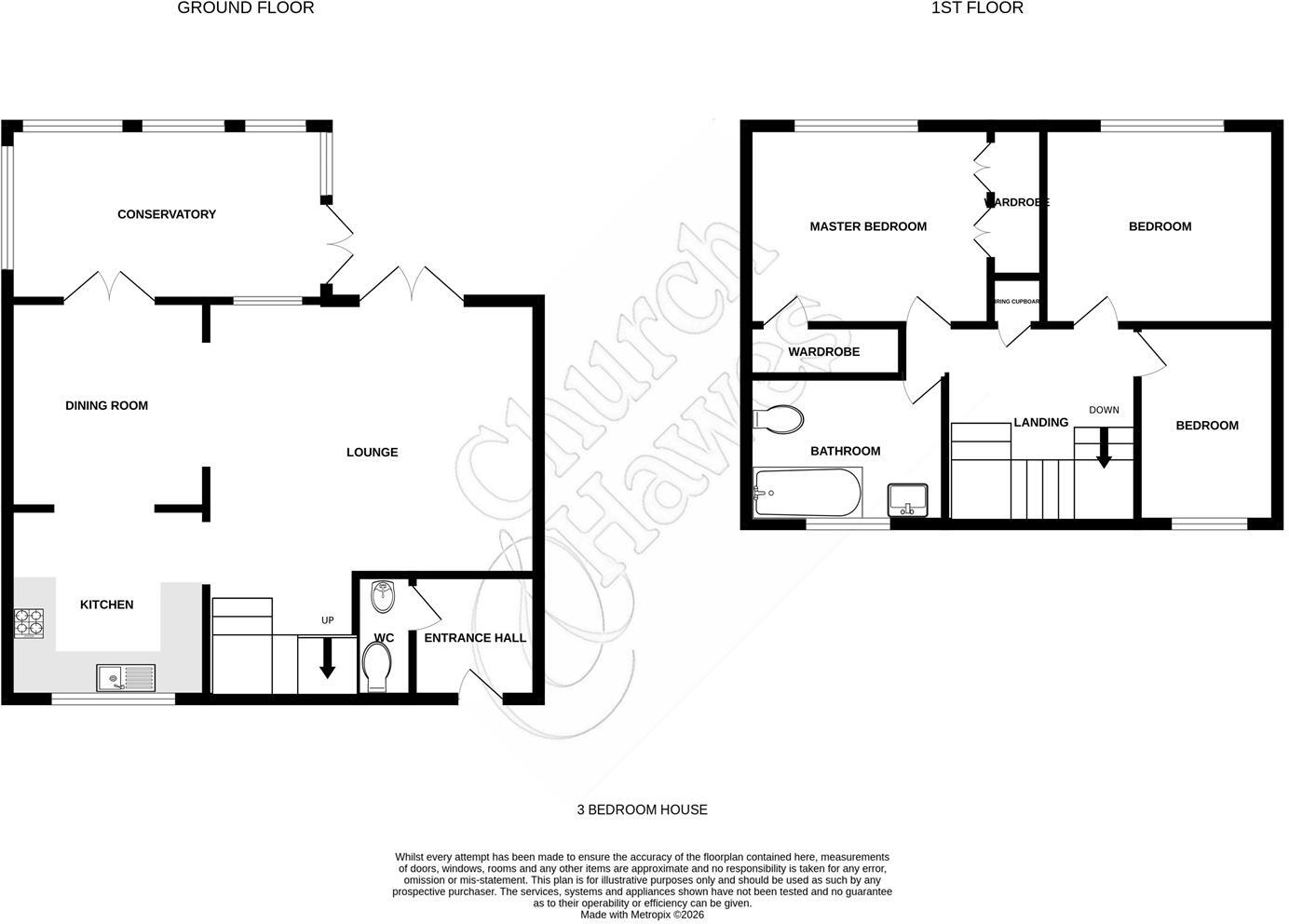 Carisbrooke Drive, South Woodham Ferrers floorplan