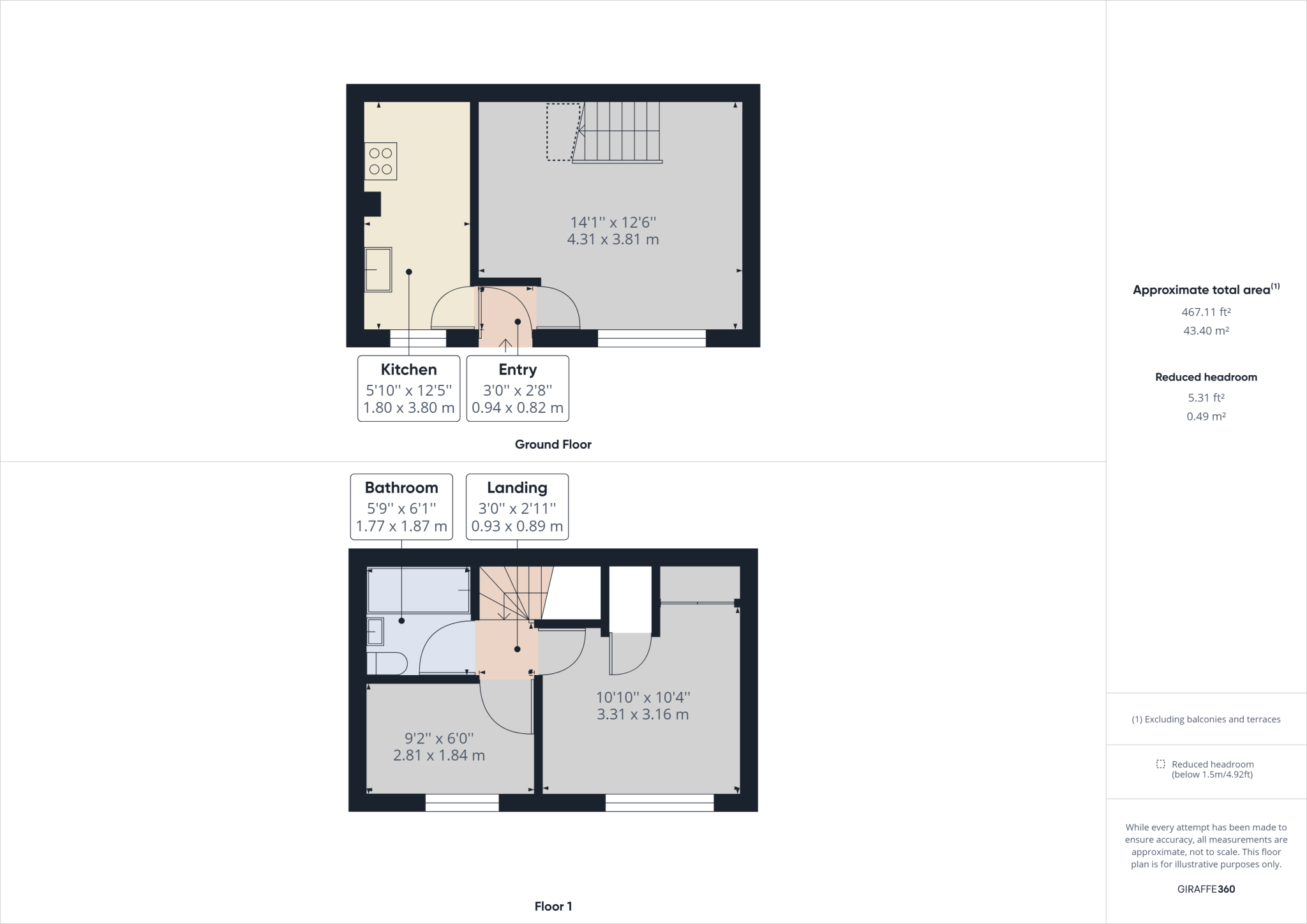 Roman Close , Deal floorplan