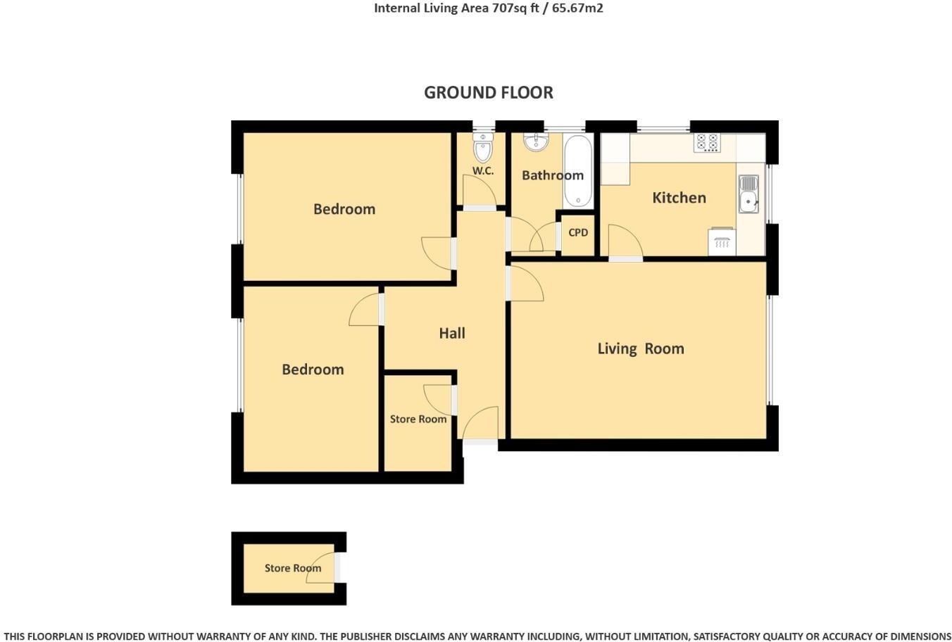 Stanton Walk, Warwick floorplan