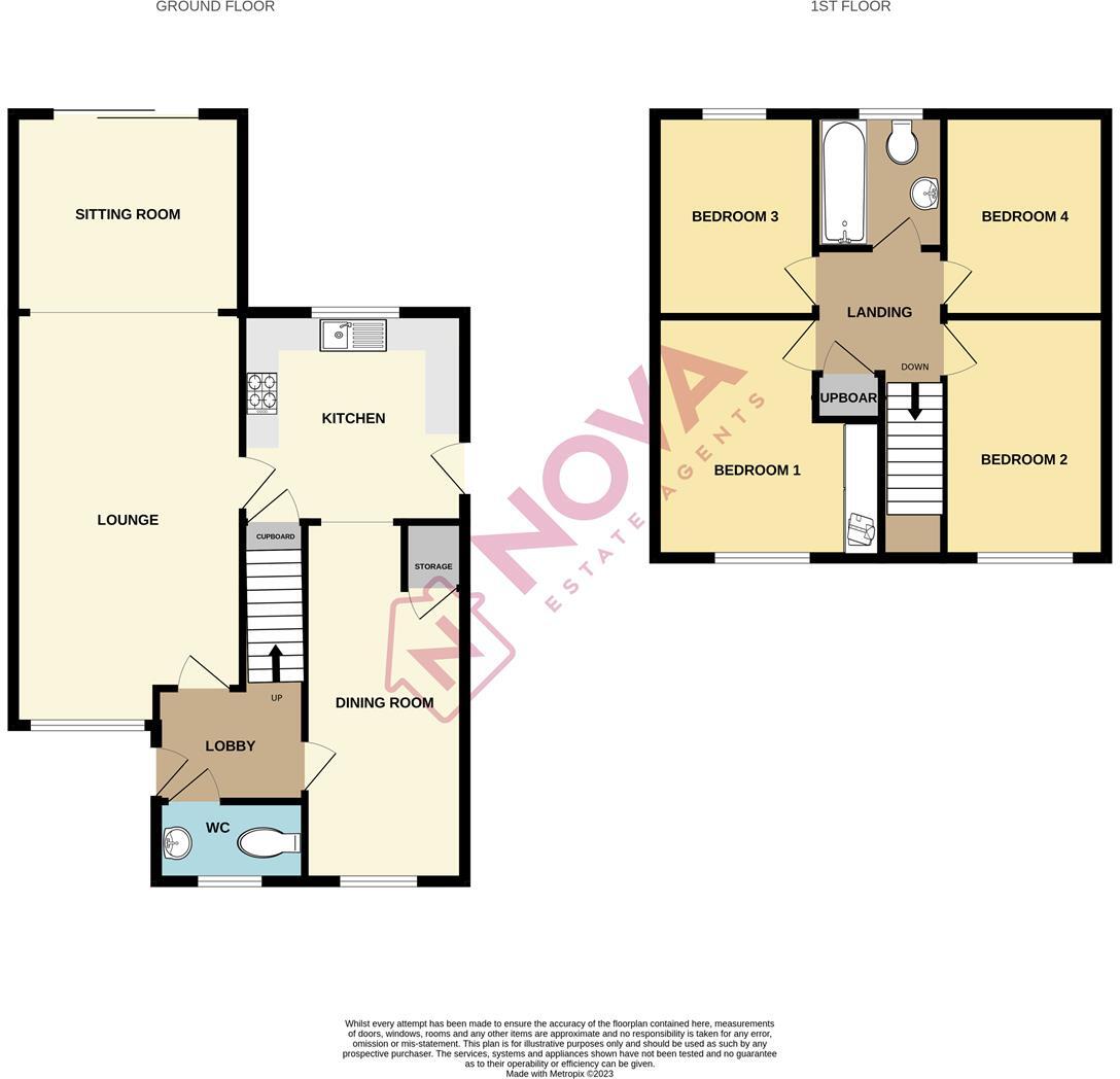 Buckingham Drive, Luton floorplan