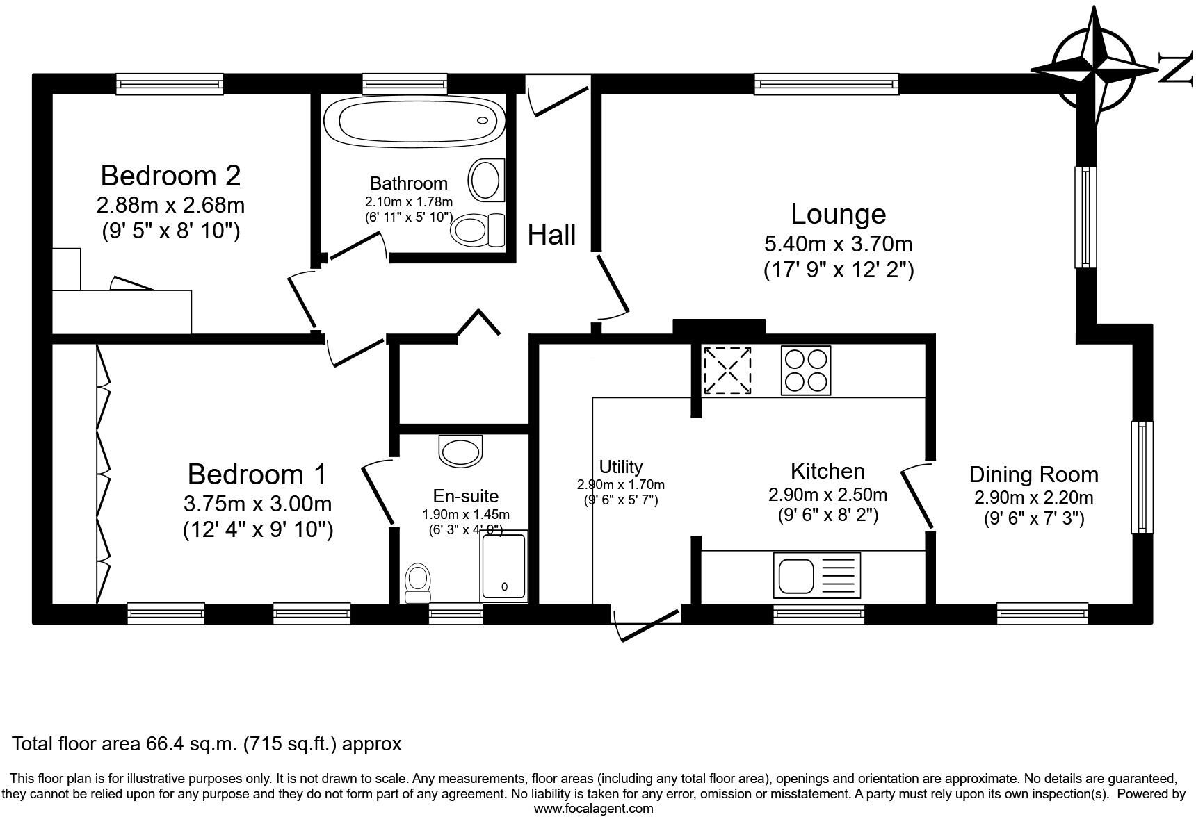 Halstead, Essex, CO9 floorplan