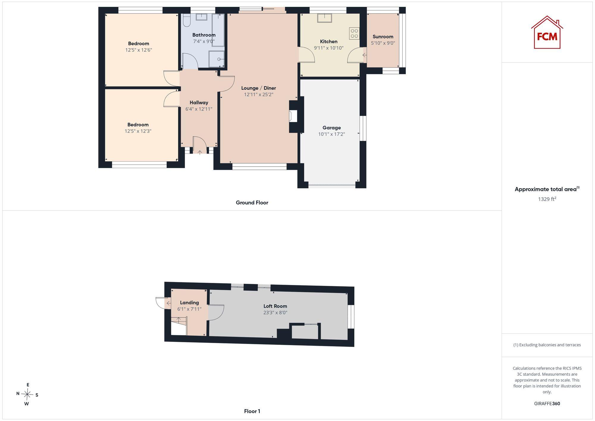 Churchill Drive, Moresby Parks, CA28 floorplan