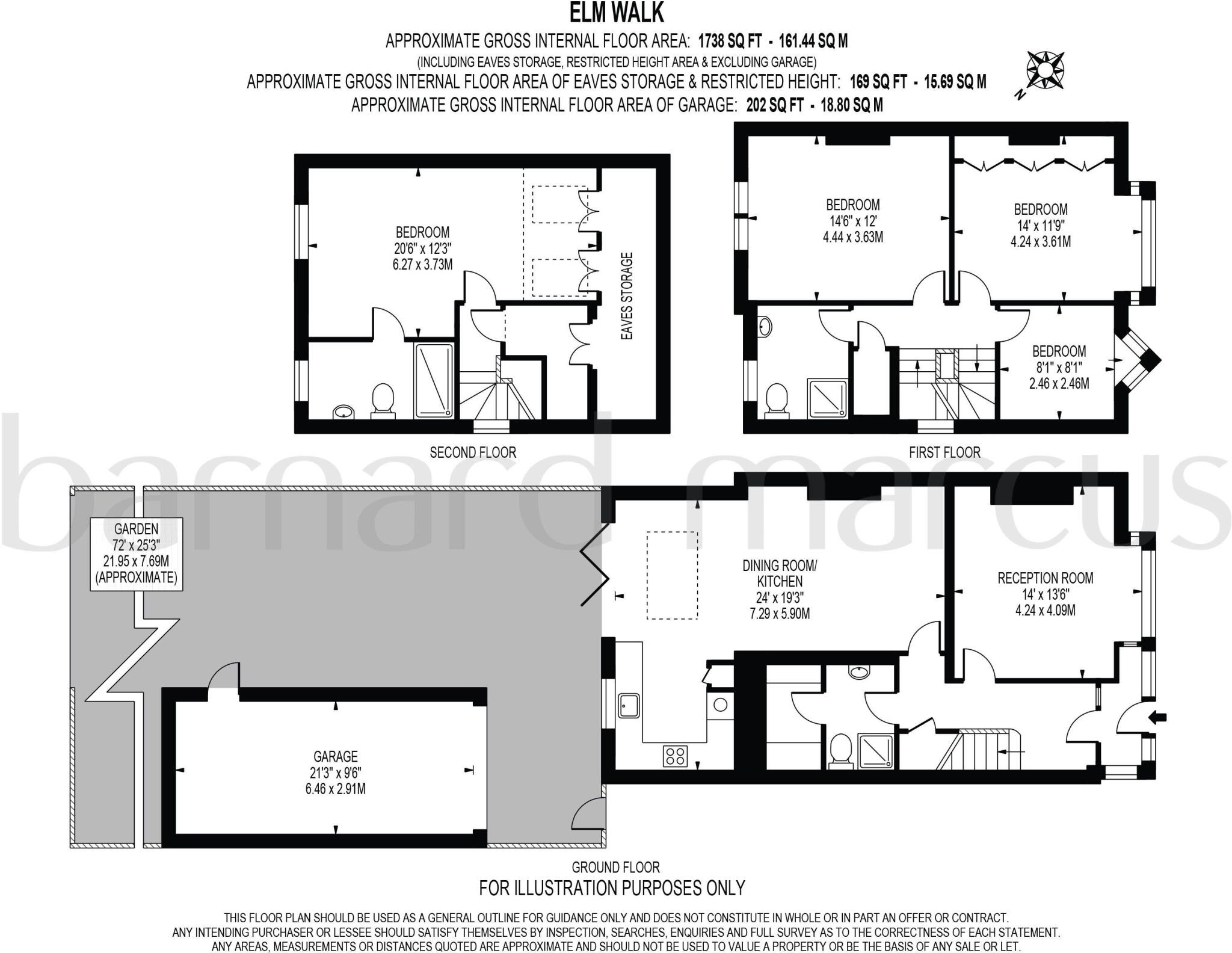 Elm Walk, LONDON floorplan