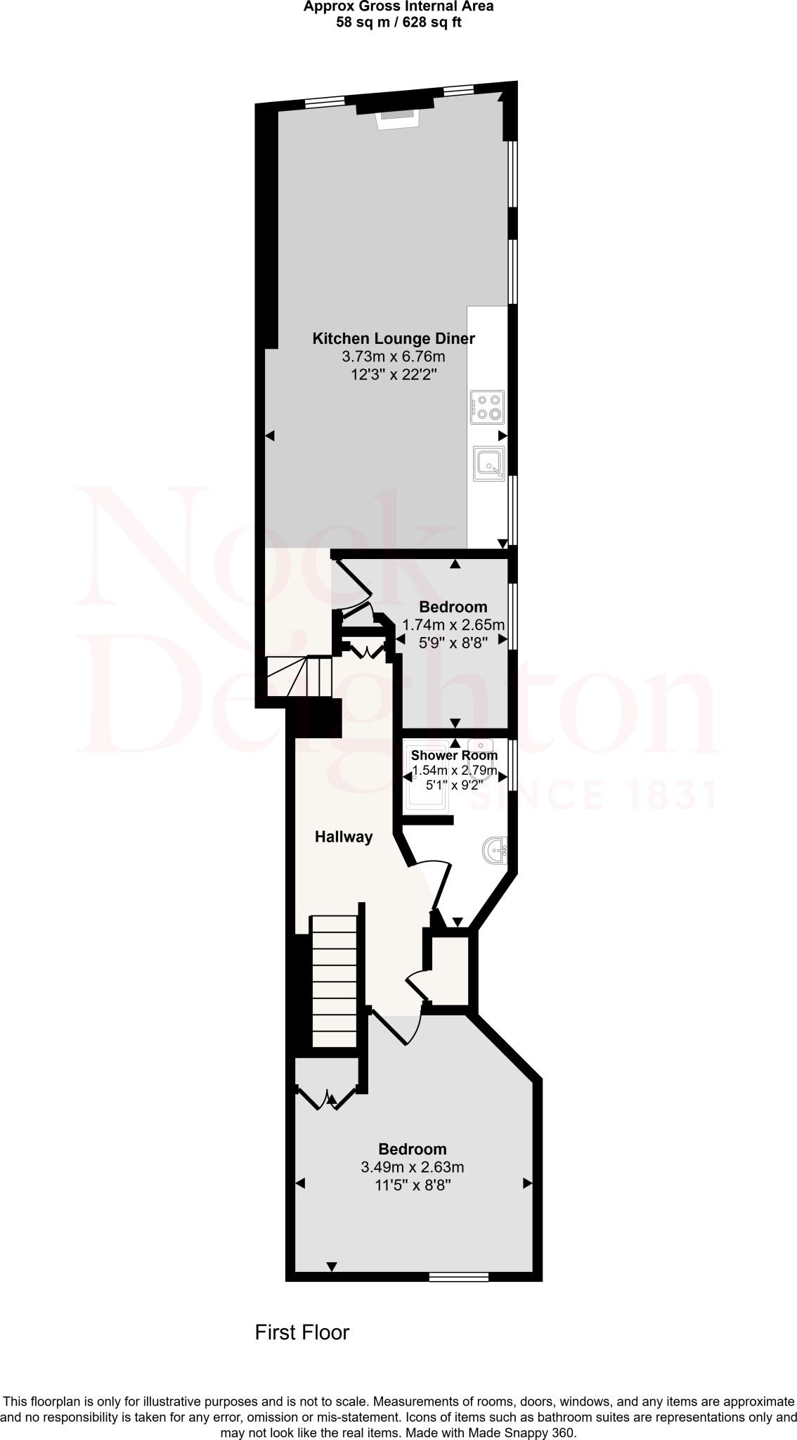 Lower Street, Cleobury Mortimer, Kidderminster, Shropshire floorplan