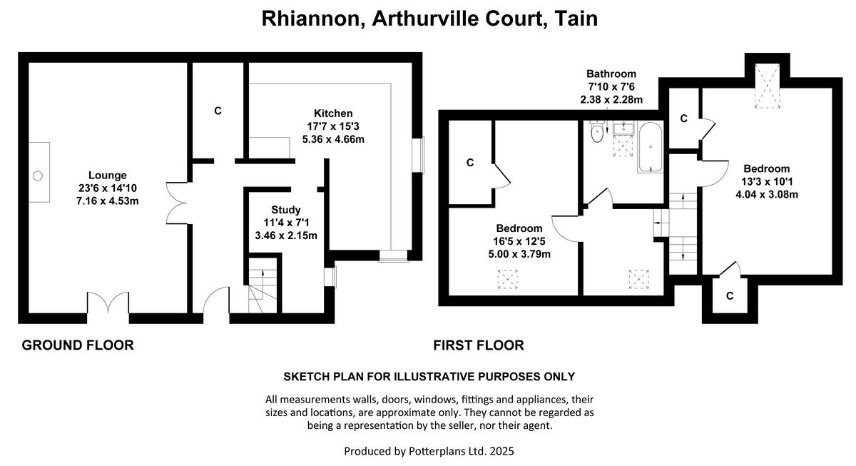 Arthurville Court, Tain, IV19 1PW floorplan