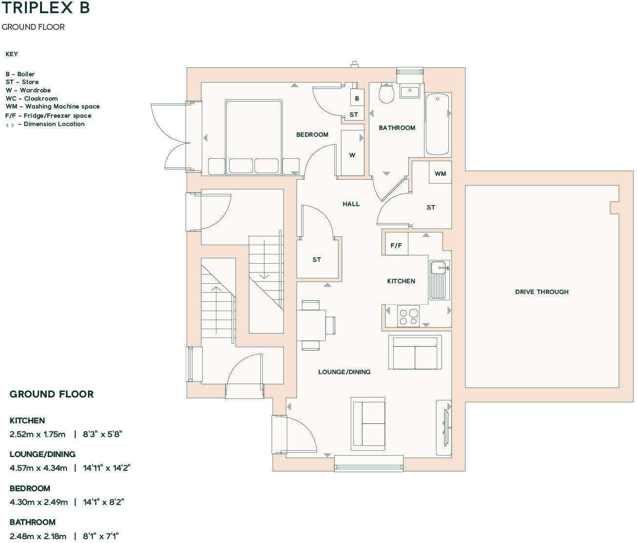 Sanger Walk, Cambridge floorplan