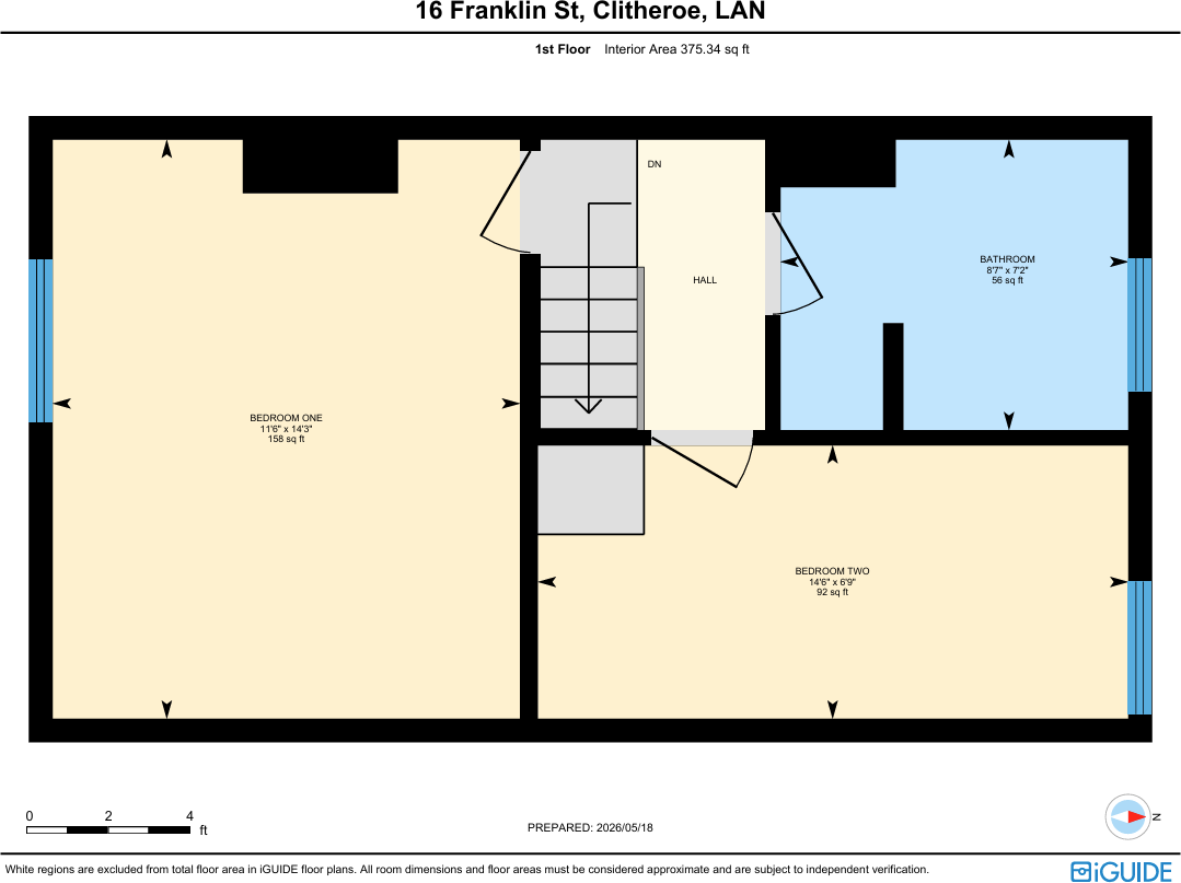 Franklin Street, Clitheroe, Lancashire, BB7 floorplan