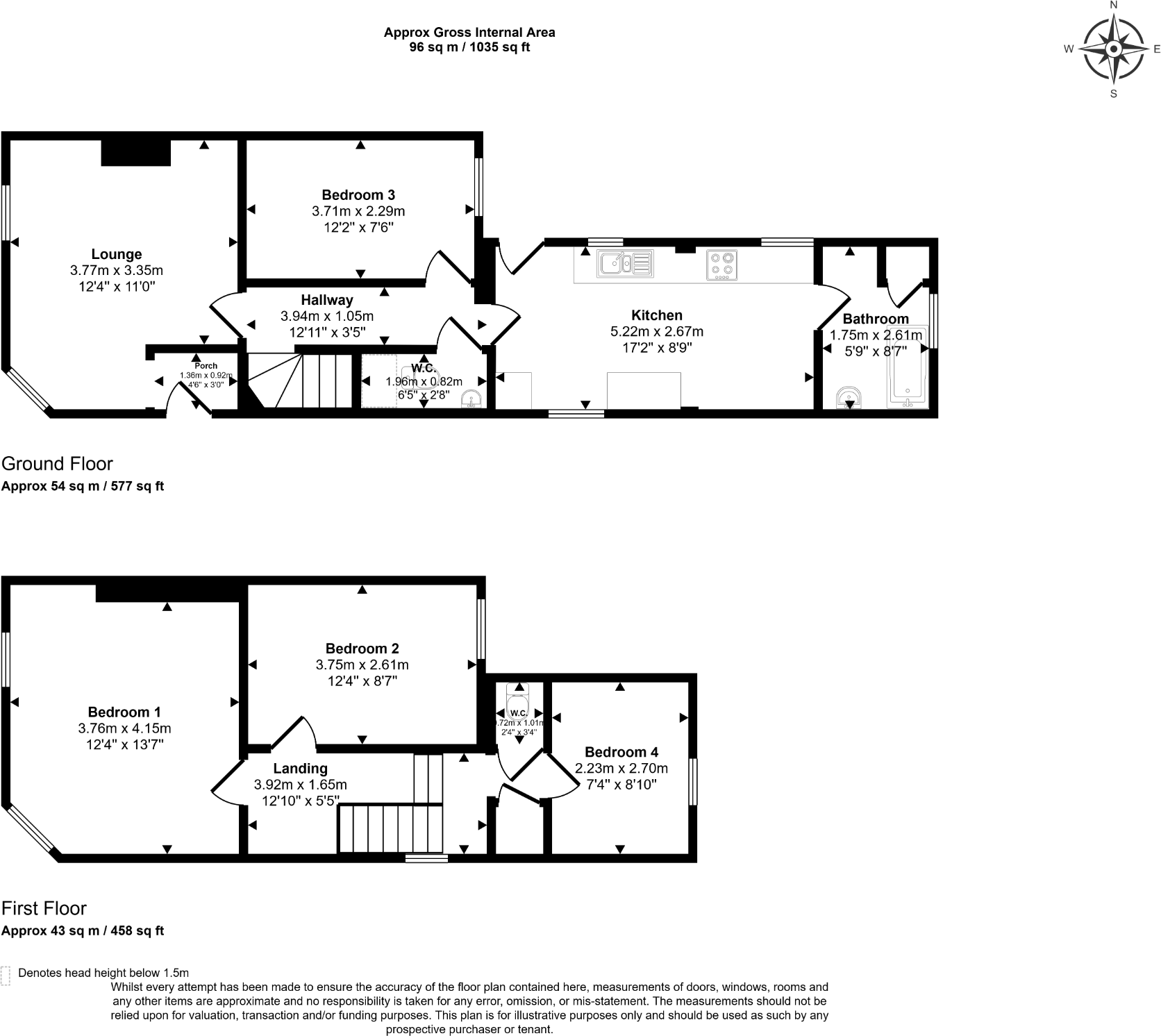Gloucester Road, London, N18 floorplan