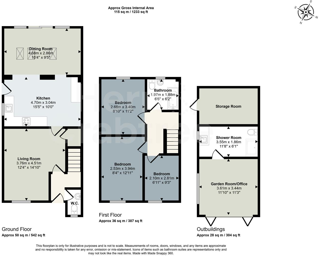 Carmarthen Street, Canton, Cardiff floorplan
