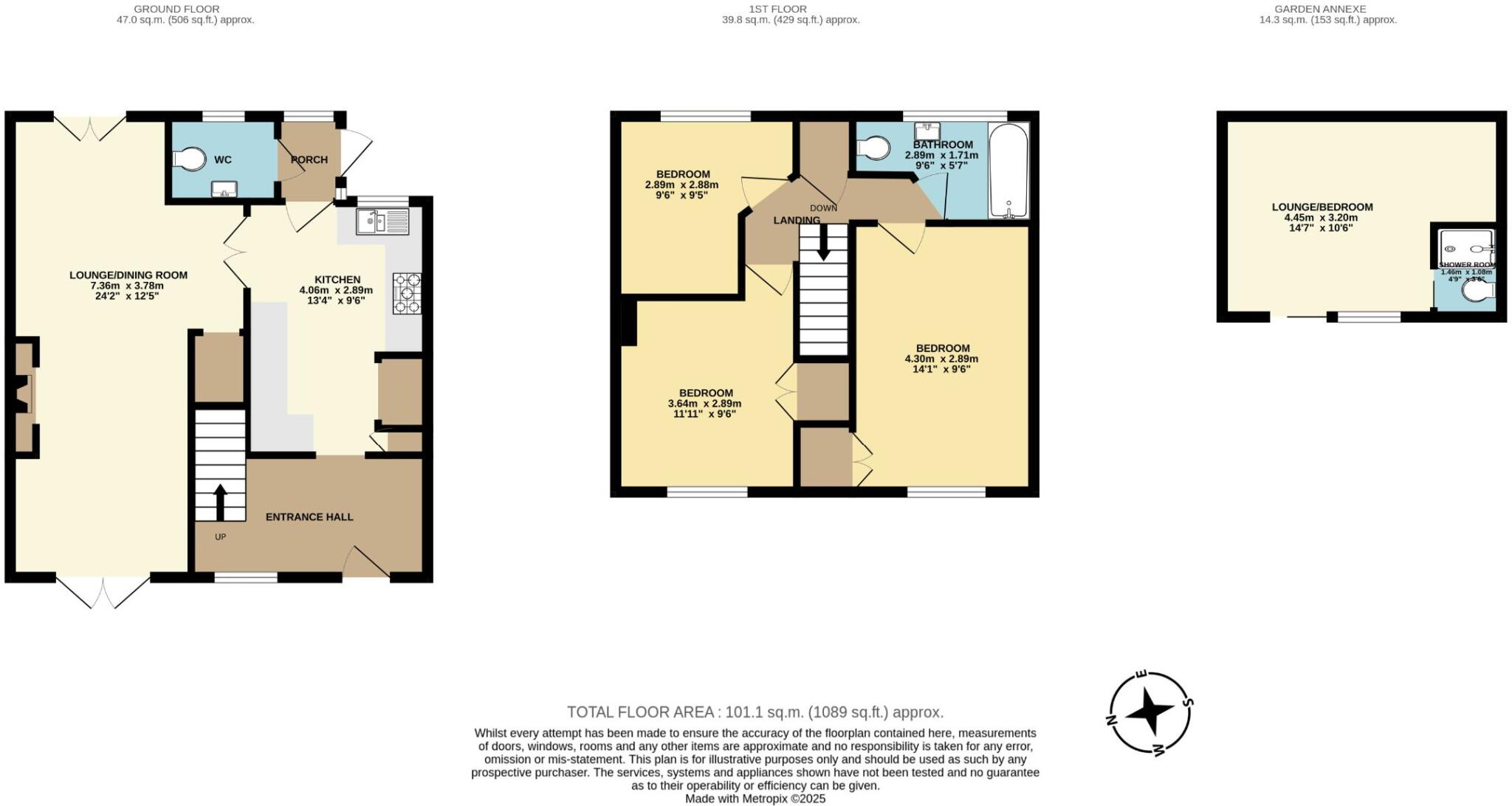 Gibson Road, Whiterock, Paignton floorplan