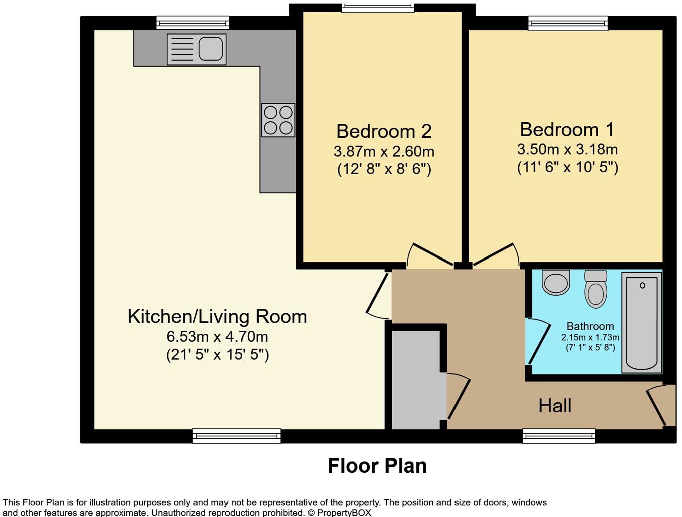 1, Kiln Court, Fishmore Road, Ludlow floorplan