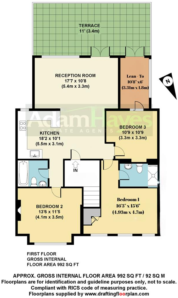 Elm Park Road, Finchley Central, N3 floorplan