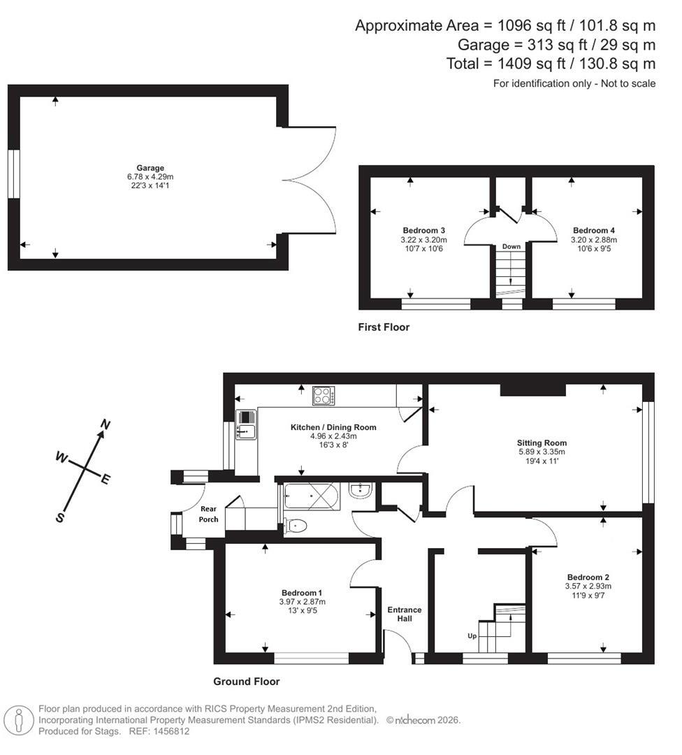 11, Westford Close, Wellington floorplan