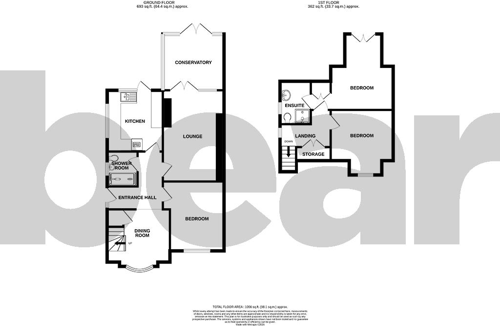 Burnham Road, Hullbridge floorplan