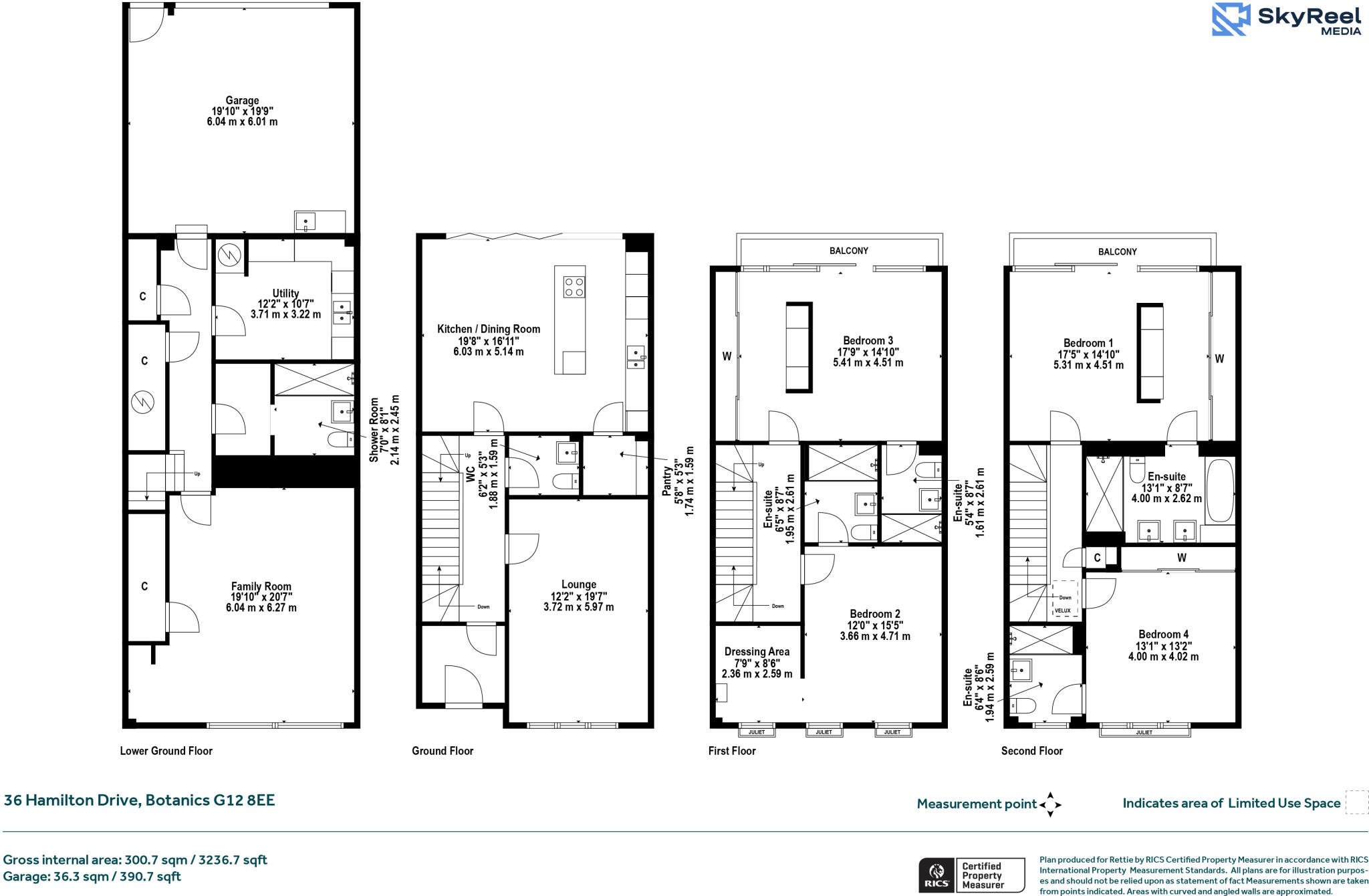 Hamilton Drive, Botanics, Glasgow floorplan