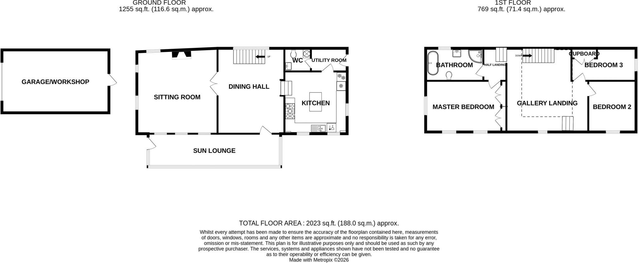 Foster Clough, Height Road, Hebden Bridge floorplan