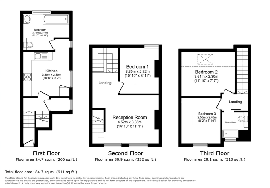 Victoria Way, London, SE7 floorplan