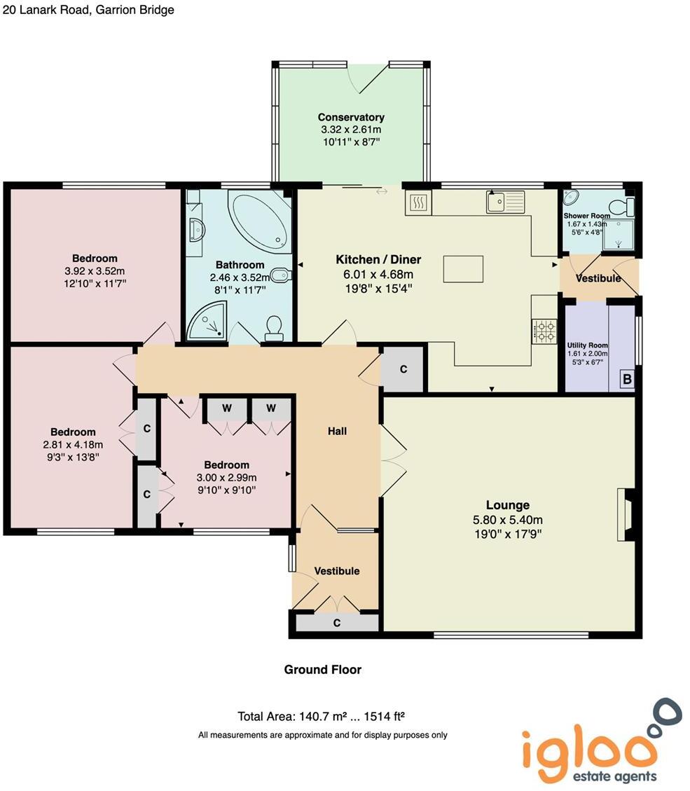 Lanark Road, Lanark floorplan