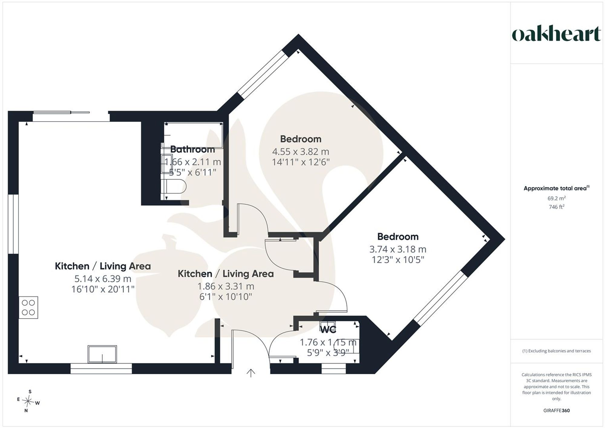 Woodrolfe Road, Maldon, CM9 floorplan