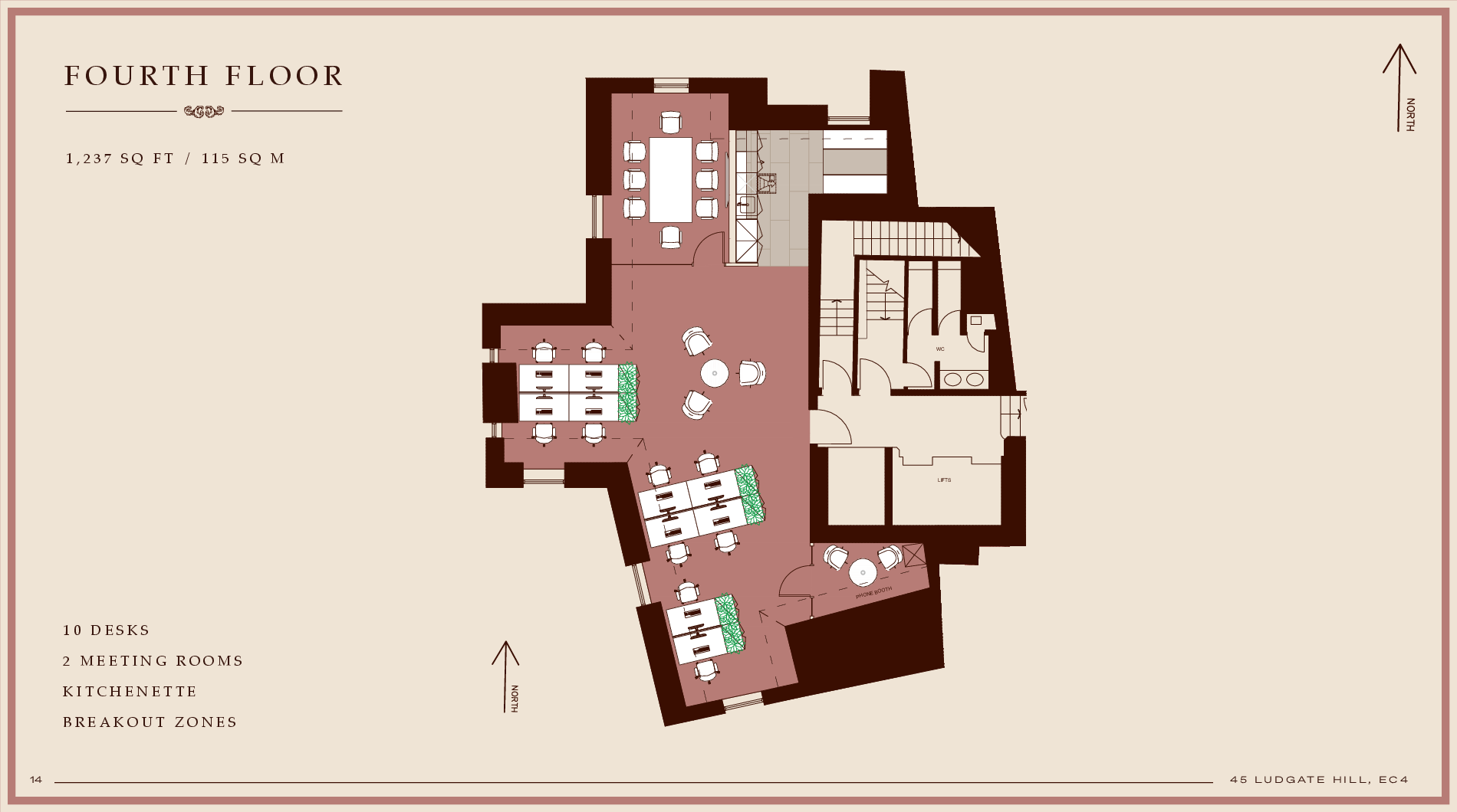 4th Floor Plan