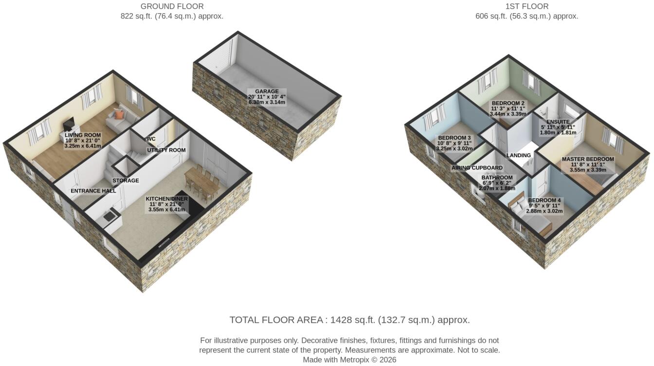 Arnall Street, Castleford, West Yorkshire, WF10 floorplan