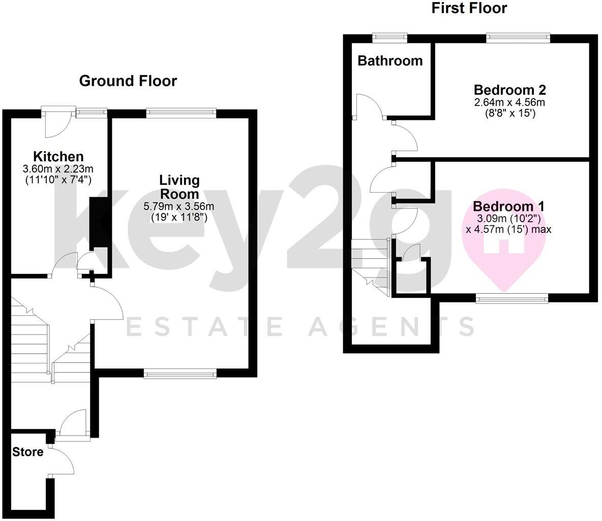 Raeburn Road, Gleadless Valley, Sheffield, S14 floorplan