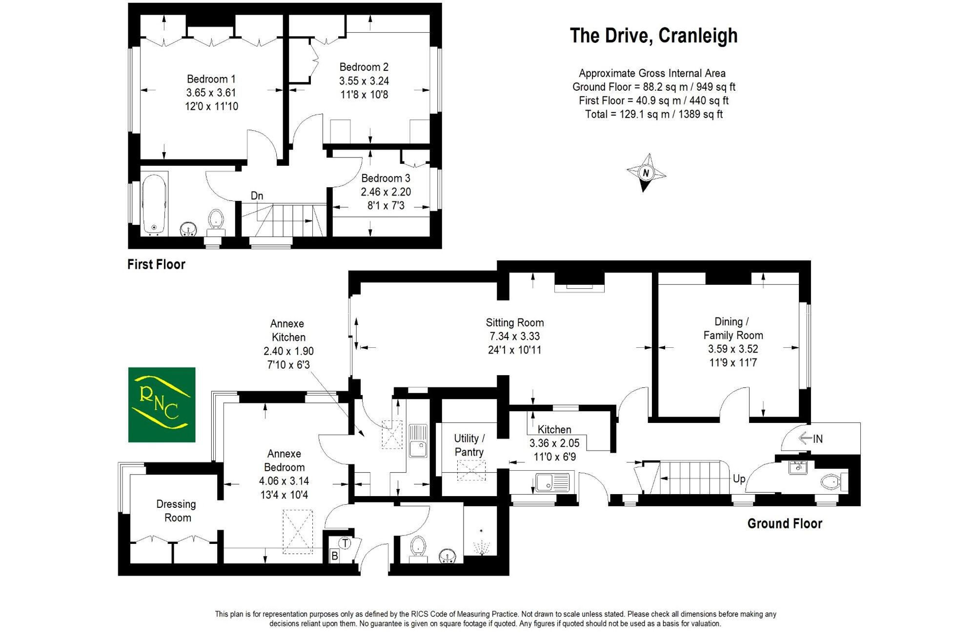 The Drive, Cranleigh, GU6 floorplan