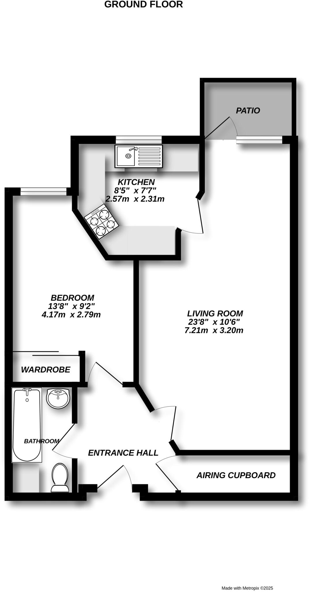 Victoria Road, Farnborough, Hampshire, GU14 floorplan