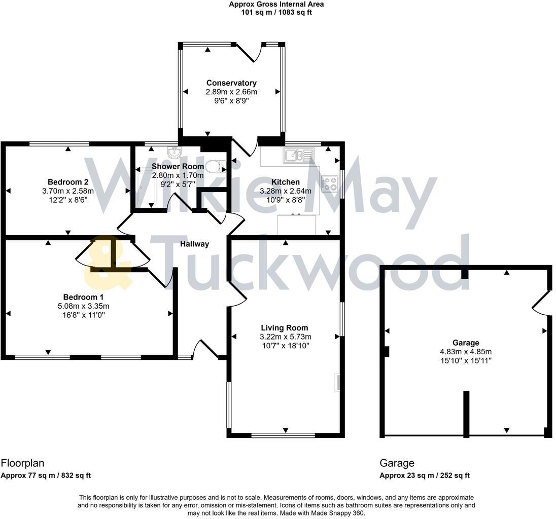 Whitehall, Watchet floorplan