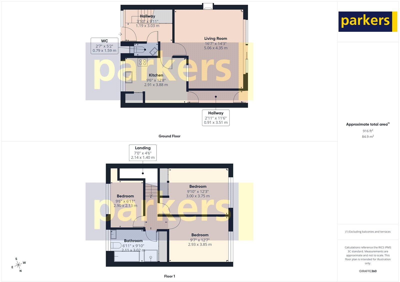 Pitford Road, Woodley, Reading, RG5 floorplan