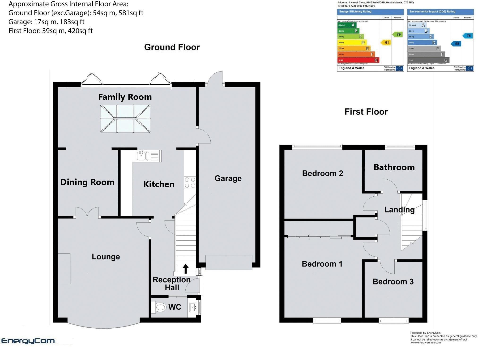 Hewell Close, Kingswinford floorplan