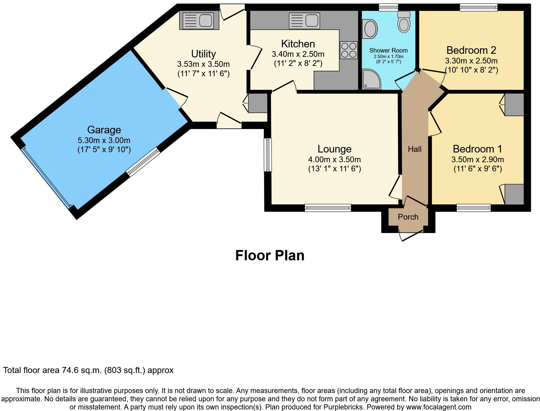 Elliot Road, Invergordon, IV18 floorplan