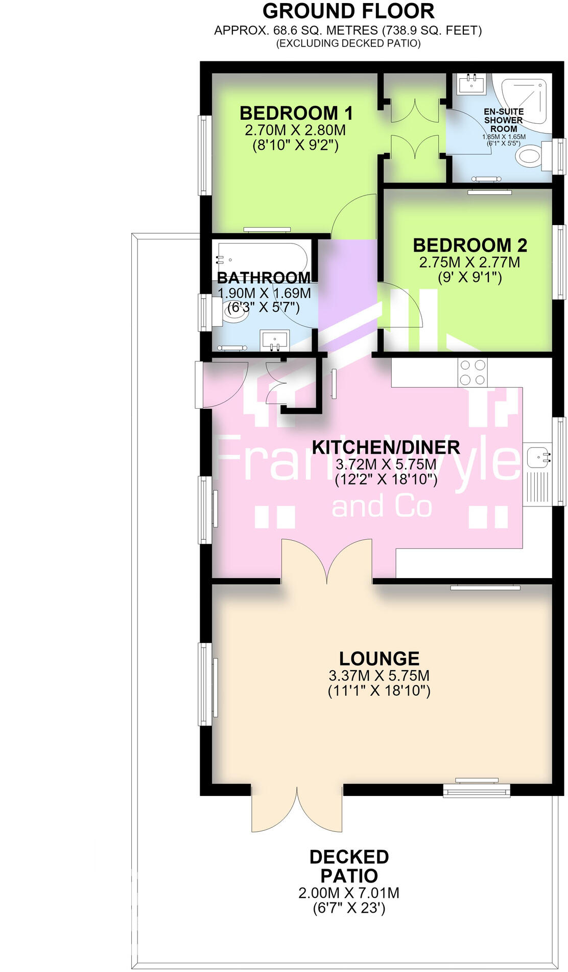 Woodpecker Way, Lawnsdale Country Park, Lytham Road, Lytham St. Annes, Lancashire floorplan