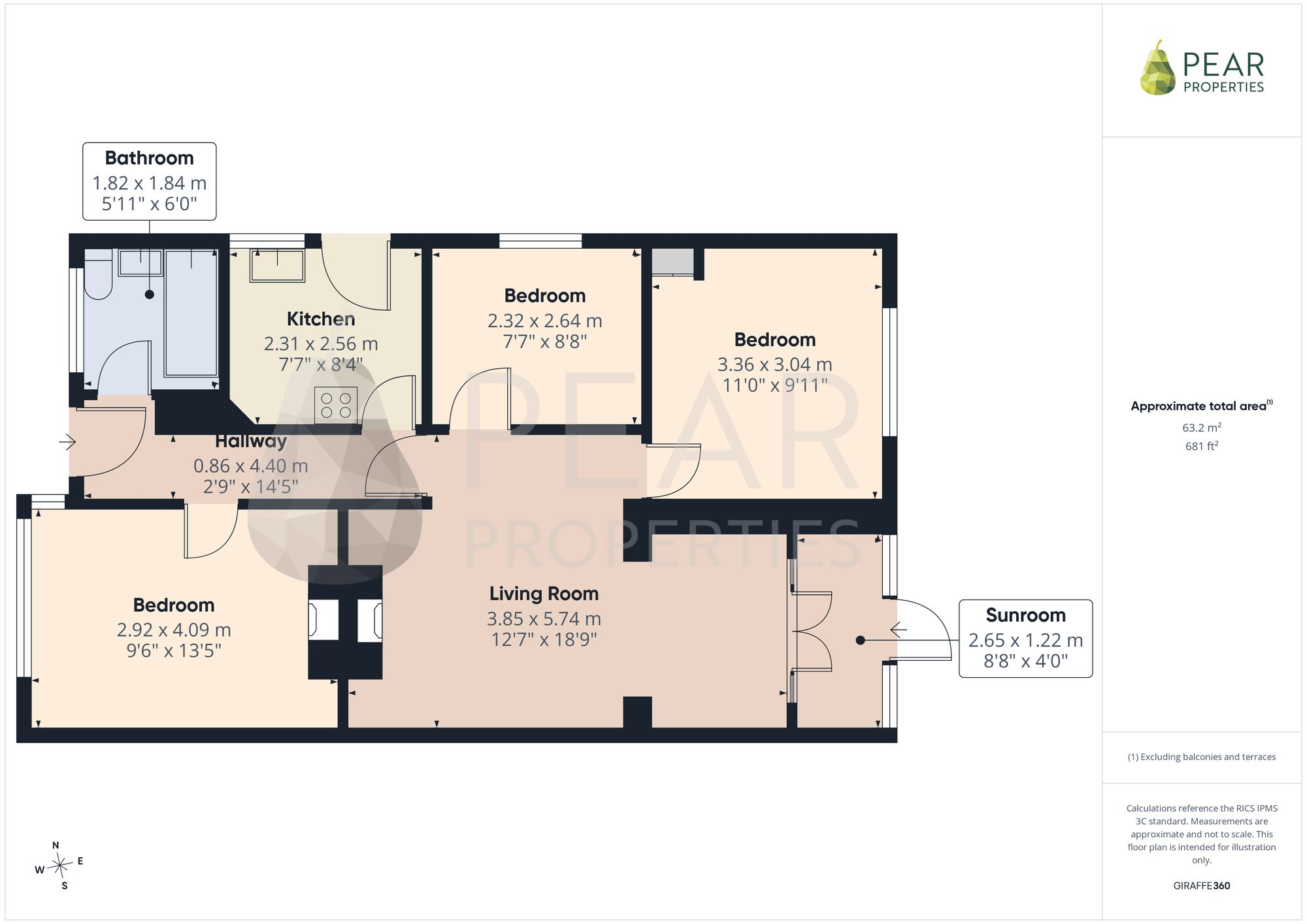 Grafton Gardens, Sompting, BN15 floorplan