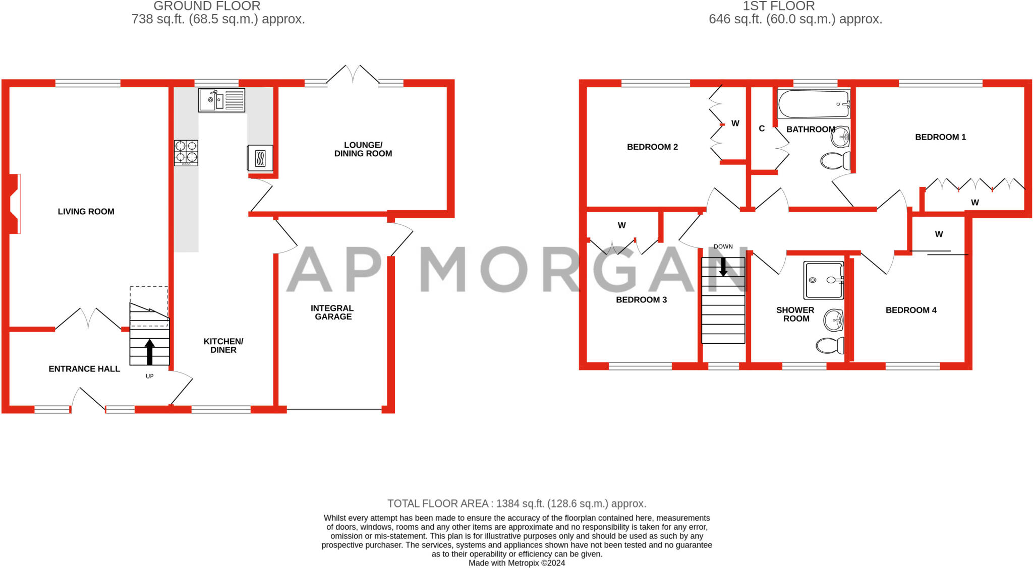 Rowney Croft, Birmingham, West Midlands, B28 floorplan