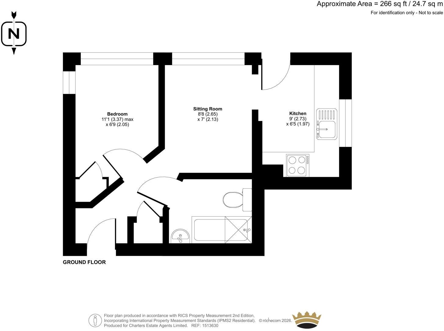 Shakespeare Road, Worthing, West Sussex, BN11 floorplan