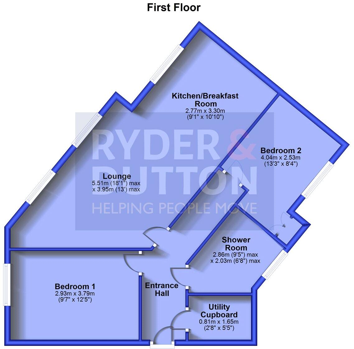 Spring Mill Drive, Mossley, OL5 floorplan