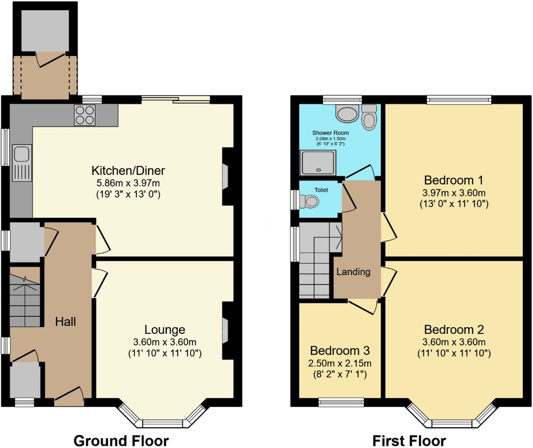 Charlbury Road, Nottingham, NG8 floorplan