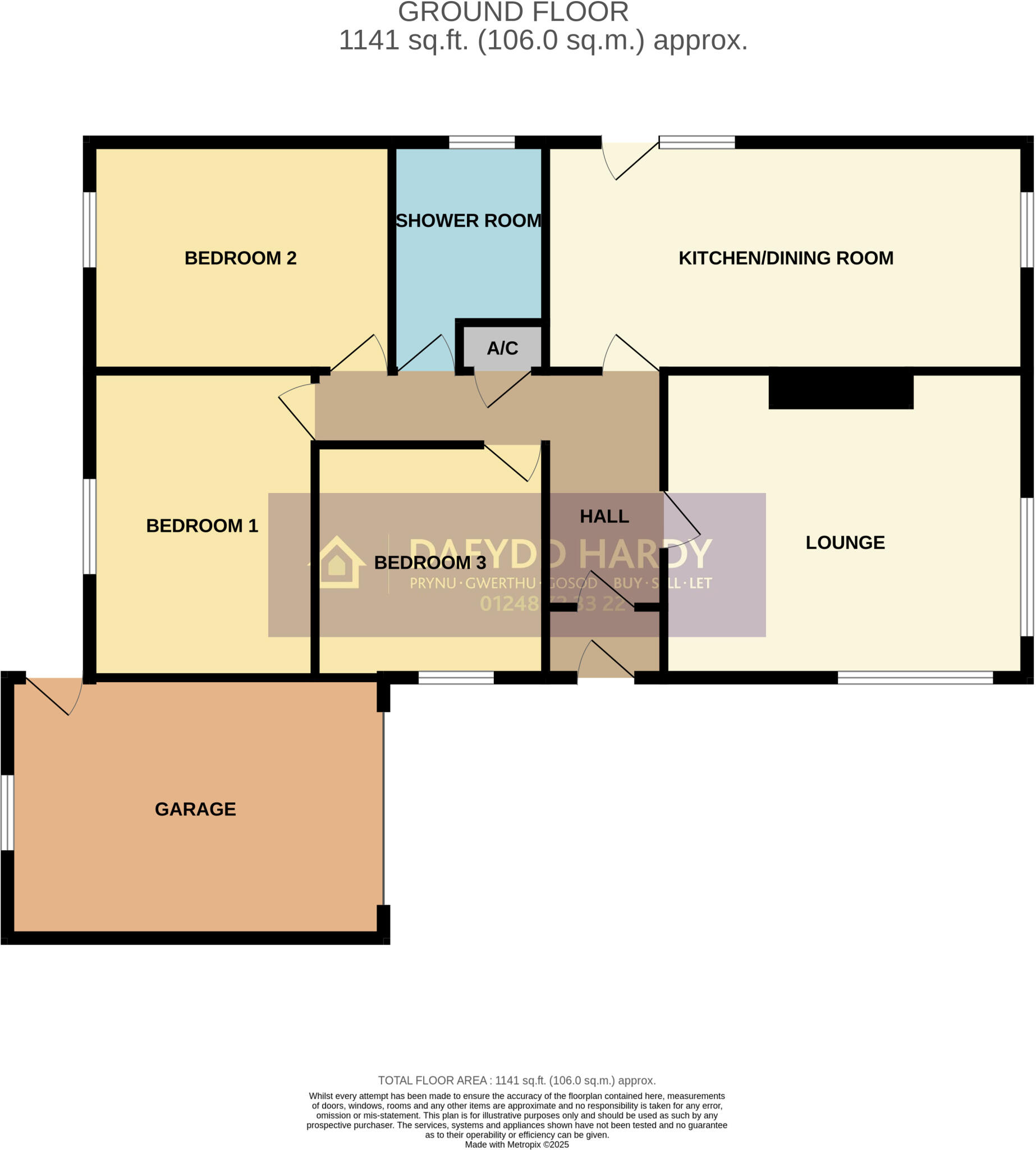 Newborough, Llanfairpwll, Isle of Anglesey, LL61 floorplan