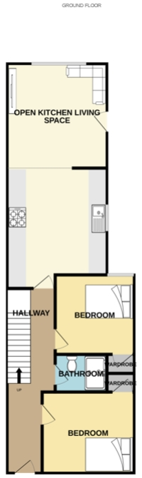 Flora Street, Cathays floorplan