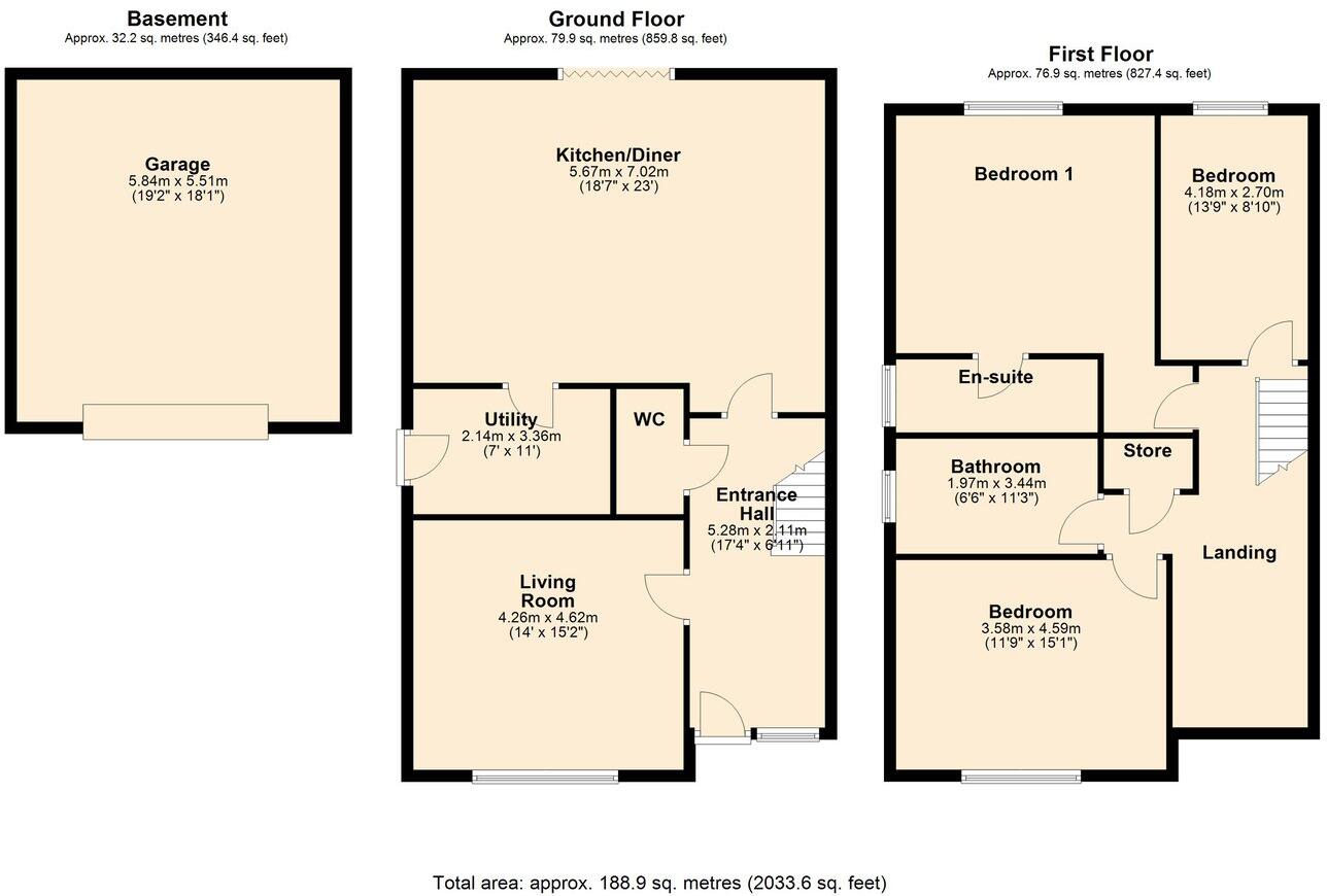 Plot 8 - Parklands, Caton, Lancaster, LA2 floorplan