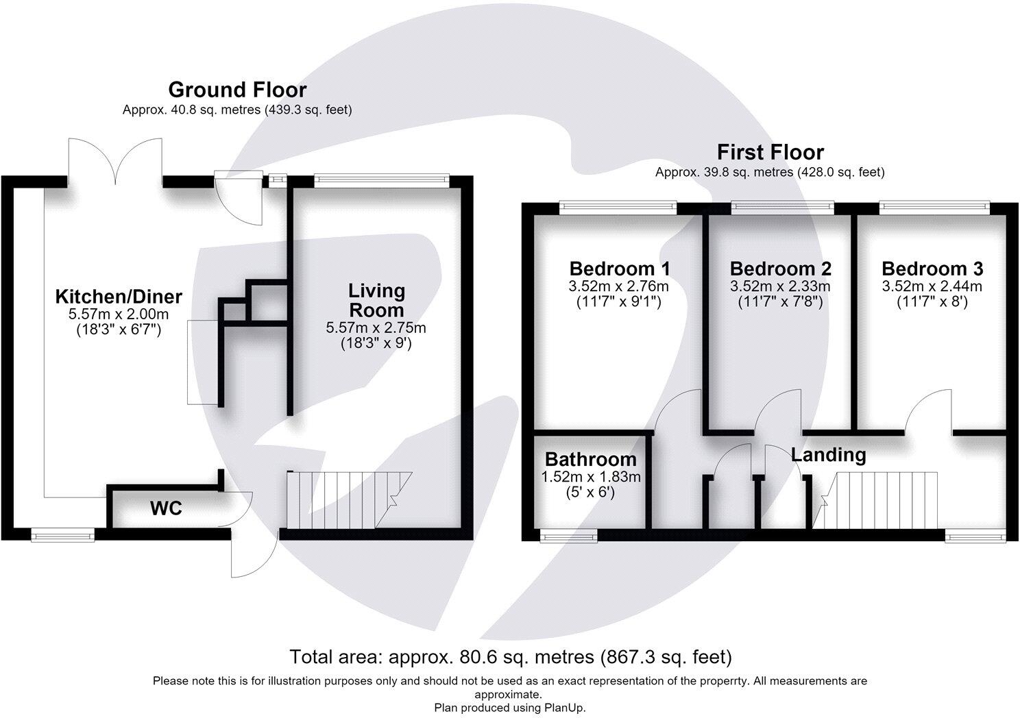 Hanbury Walk, Bexley, Kent, DA5 floorplan