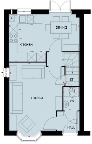 Far Field Lane,
Wath Upon Dearne, Rotherham, 
South Yorkshire,
 S63 7DS floorplan