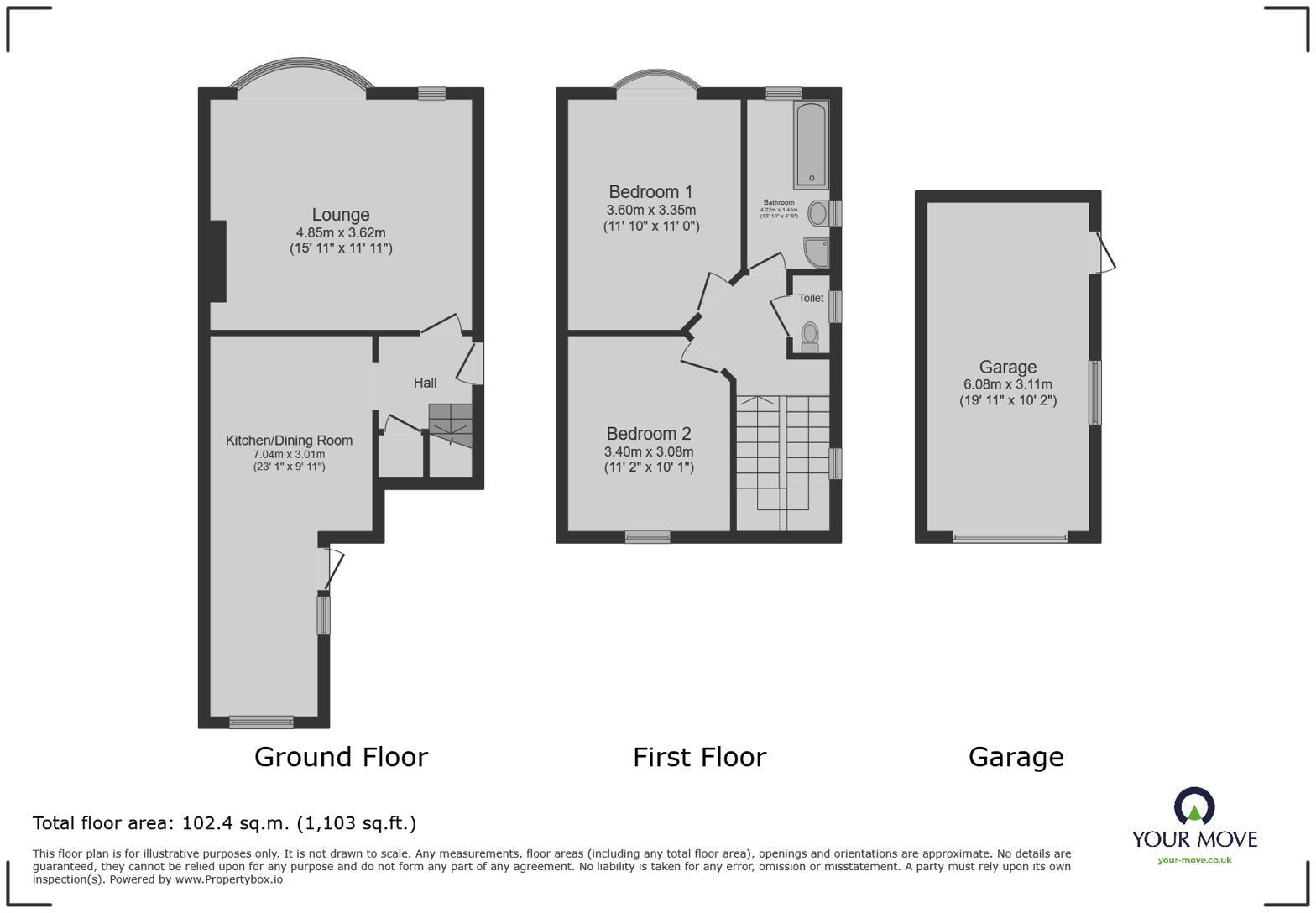 Westbourne Grove, Goole, East Yorkshire, DN14 floorplan