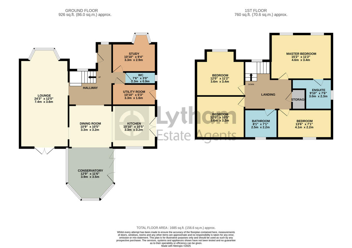 Howgill Way, Lytham St. Annes, FY8 floorplan