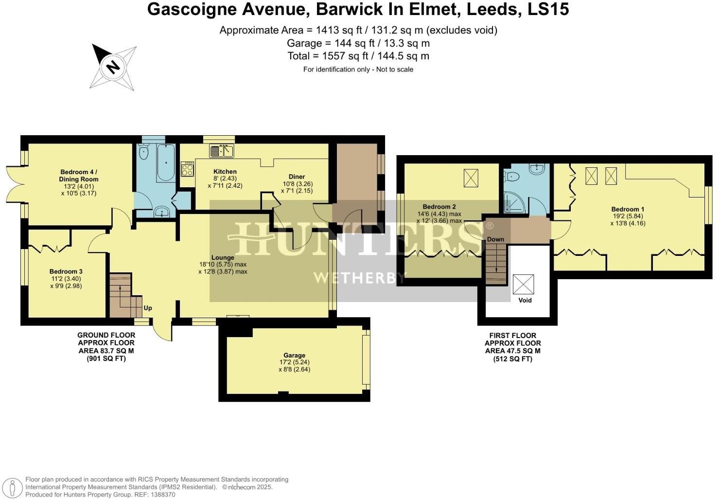 Gascoigne Avenue, Barwick in Elmet floorplan