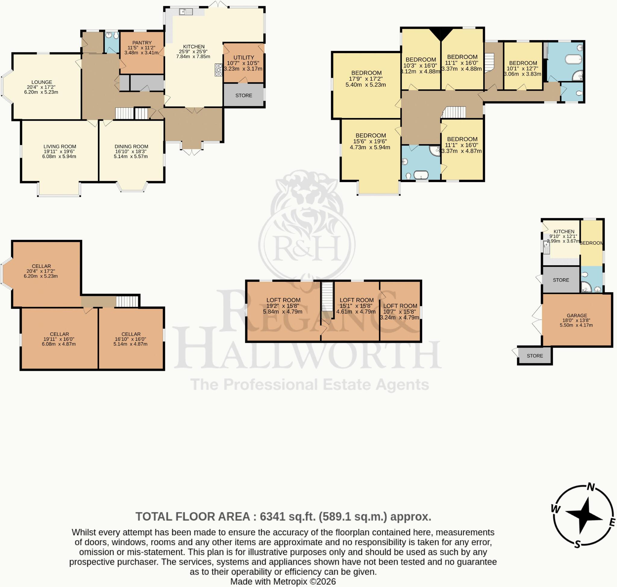 Lancaster Lane, Parbold, WN8 7AA floorplan